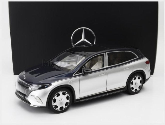 đ RendelĂ©sre Ă©rkezik â Mercedes-Benz Maybach EQS 680 (Z296) SUV 2024 â EzĂŒst-KĂ©k â 1:18 Norev