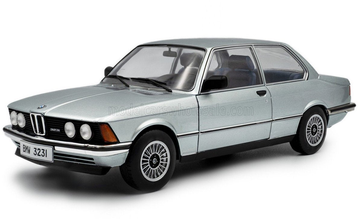 đ ElĆrendelhetĆ â BMW 323i (E21) 1980 â EzĂŒst MetĂĄl â 1:18 Solido