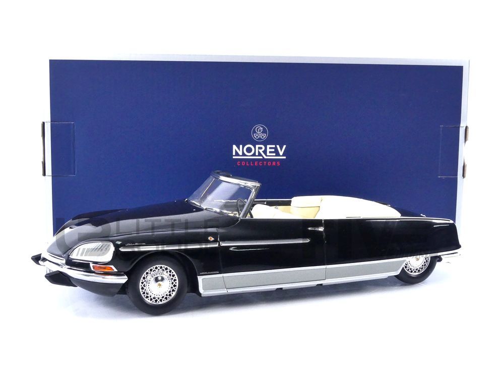 đ RendelĂ©sre â CitroĂ«n DS21 Palm Beach Cabriolet 1968 â Fekete â 1:18 Norev