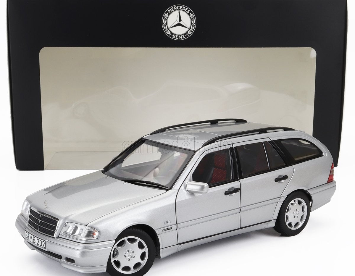 đ RendelĂ©sre â Mercedes-Benz C-Class C200 (S202) T-Modell Kombi 1997 â FĂŒst EzĂŒst â 1:18 Norev