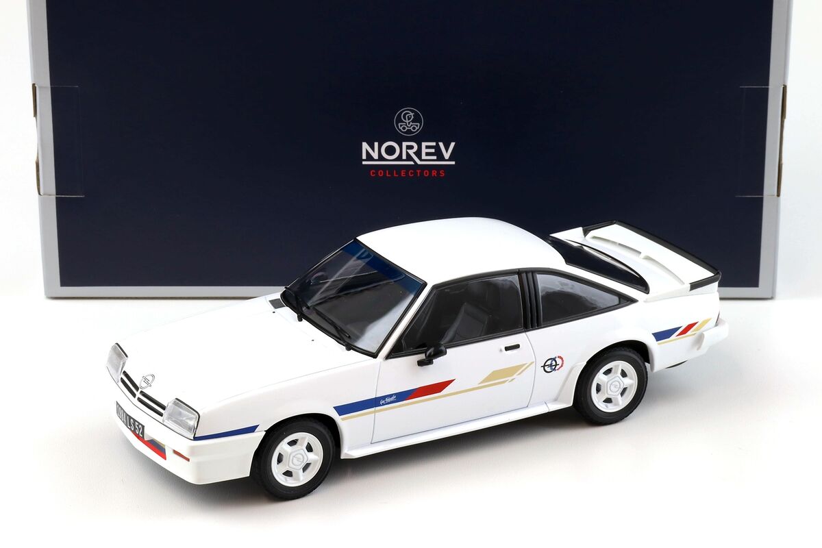 đ RendelĂ©sre â Opel Manta Guy FrĂ©quelin 1984 â FehĂ©r â 1:18 Norev