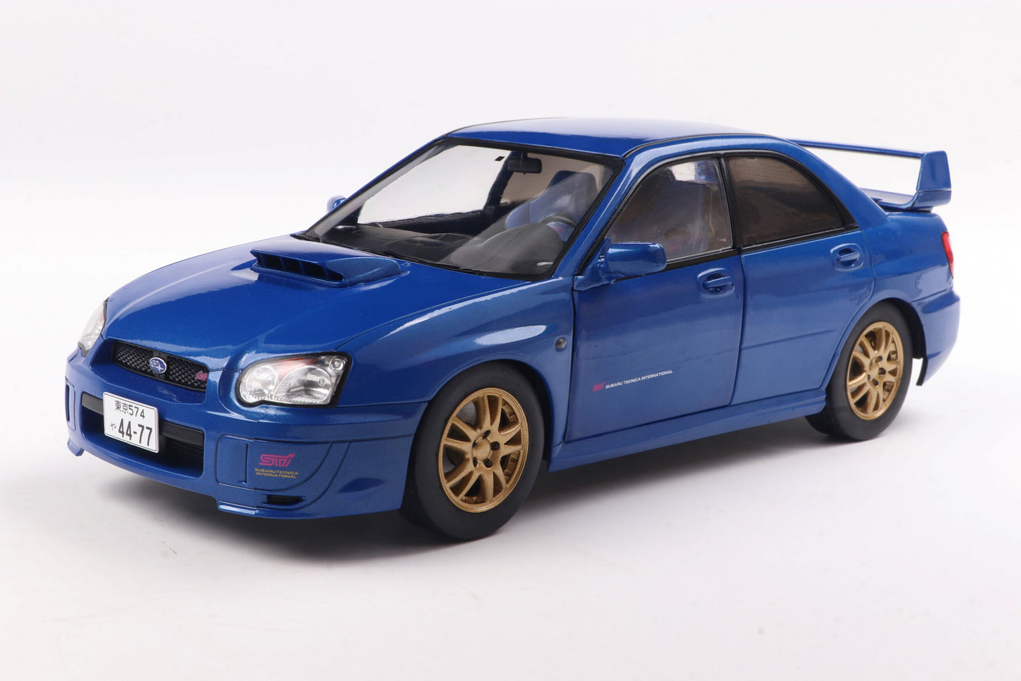 SOLIDO - 1/18 - SUBARU - IMPREZA WRX STi 2003 - Kék (ElŐRENDELHETŐ)