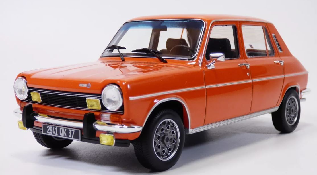 🚗 Rendelésre érkezik – Simca 1100 Ti 1974 – Sumatra Red – 1:18 Norev