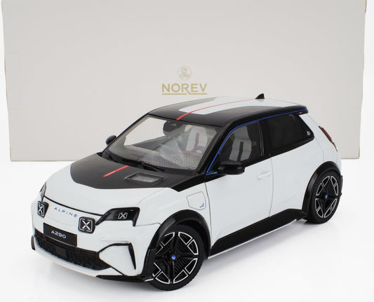 🚗 Rendelésre – Alpine A290 GTS 2025 – Fehér/Fekete – 1:18 Norev