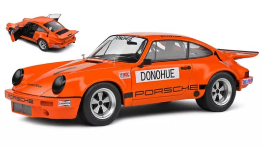 🏆 Előrendelhető – Porsche 911 RS 3.0L Coupe #1 Winner IROC Daytona 1974 – Narancs – 1:18 Solido