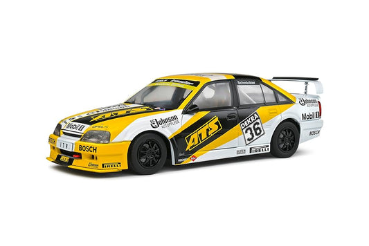 🚗 Előrendelhető – Opel Omega Evo 500 Team Irmscher #36 – DTM 1991 – F. Engstler – Sárga/Fekete – 1:18 Solido