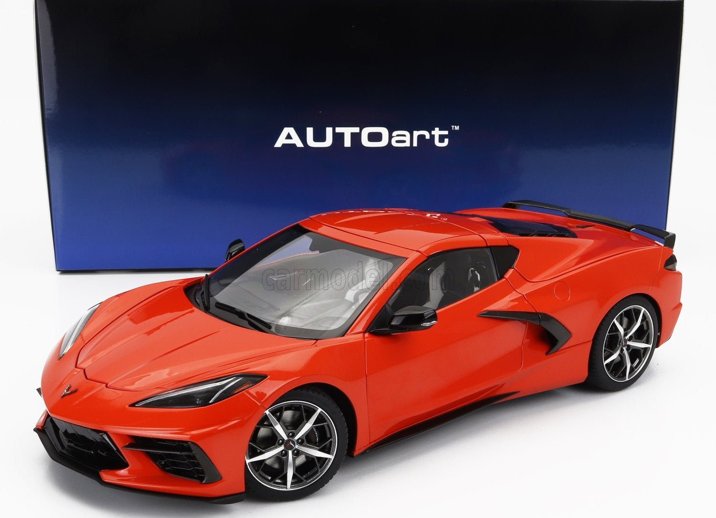 🚗 Rendelésre – Chevrolet Corvette C8 Z51 Stingray Spider 2020 – Többszínben – 1:18 AutoArt