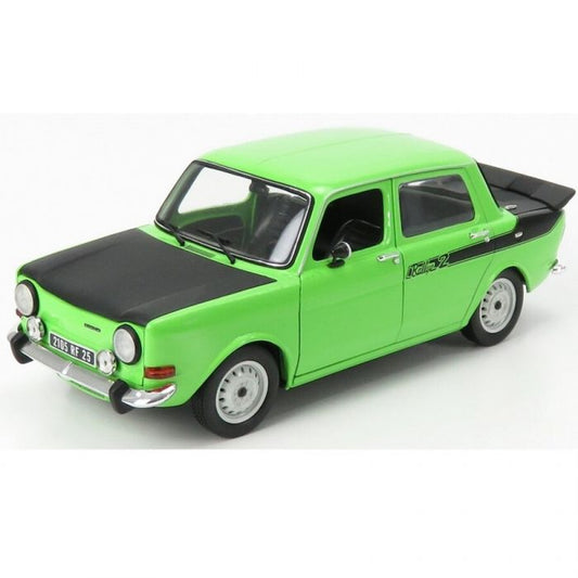 🚗 Rendelésre – Simca 1000 Rally2 1976 – Zöld/Fekete – 1:18 Norev