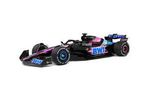 🏎️ Előrendelhető – Alpine F1 A524 Team BWT Alpine #10 Presentation Season 2024 – Fekete/Rózsaszín/Kék – 1:18 Solido