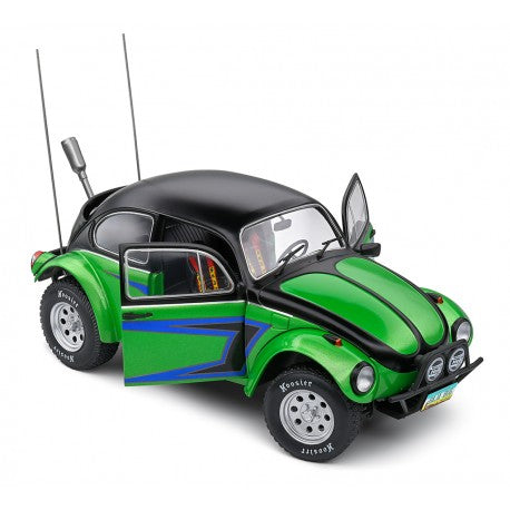 🚗 Előrendelhető – Volkswagen Beetle Maggiolino Baja 1975 – Zöld – 1:18 Solido