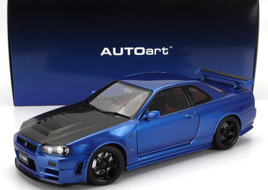 🚗 Rendelésre – Nissan Skyline GT-R (R34) Z-Tune 2002 – Többszínben – 1:18 AutoArt