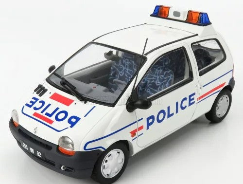 🚓 Rendelésre érkezik – Renault Twingo Police 1995 – Fehér – 1:18 Norev