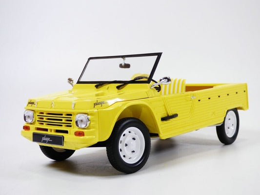 🚗 Rendelésre – Citroën Méhari Plage 1983 – Sárga – 1:18 Norev