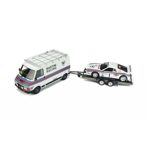 Rendelésre érkezik - 1/18 OTTO-MOBILE – LANCIA RALLY SZETT