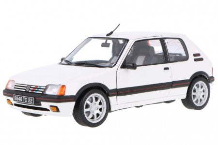 🚗 Rendelésre érkezik – Peugeot 205 GTI 1.9 1989 – Fehér – 1:18 Norev