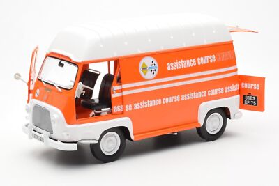🚗 Rendelésre érkezik – Renault Estafette Van Assistance Course 1968 – Narancs-Fehér – 1:18 Norev