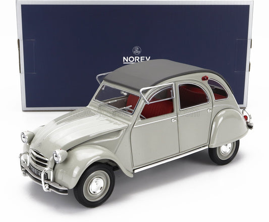 🚗 Rendelésre – Citroën 2CV Azam 1966 – Rózsaszín-Szürke – 1:18 Norev