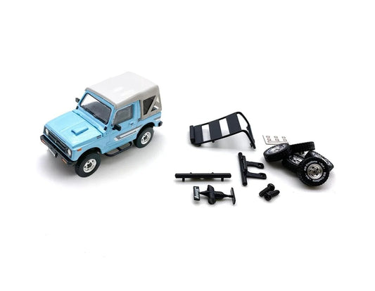1/64 BM-CREATIONS SUZUKI - JIMNY SJ11 RHD JAPAN VERSION 1991 - LIGHT BLUE