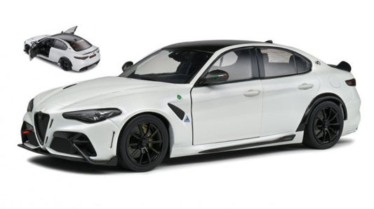 🚗 Előrendelhető – Alfa Romeo Giulia GTA 2021 – Fehér – 1:18 Solido