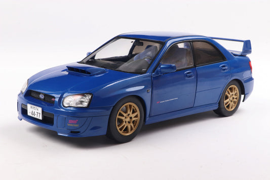 SOLIDO - 1/18 - SUBARU - IMPREZA WRX STi 2003 - Kék (ElŐRENDELHETŐ)