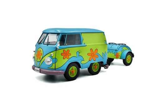 1:18 Solido – Volkswagen T1 Van Kool Combi Ghosthunters Machine 1950 Kék-zöld – rendelhető, szállítás 1-2 hét