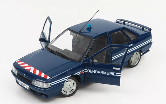 :  🚗 Előrendelhető – Renault R21 Turbo Gendarmerie 1992 – Kék – 1:18 Solido